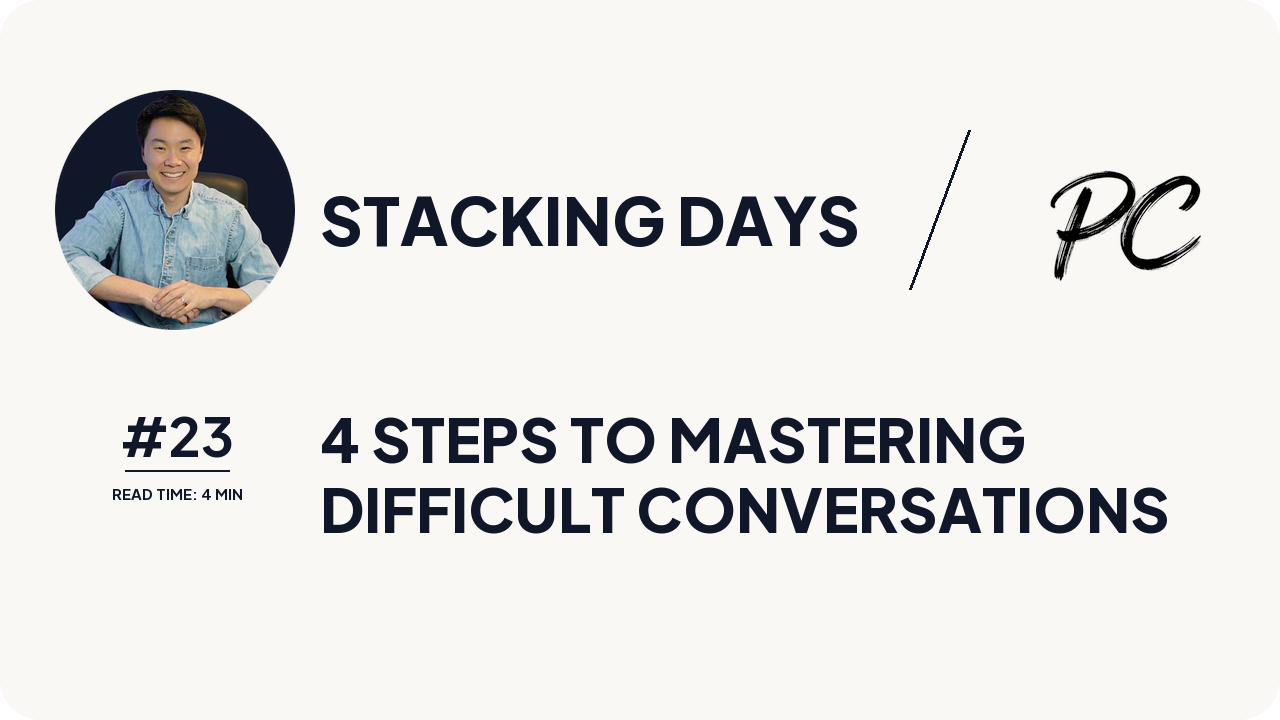 4 Steps To Mastering Difficult Conversations