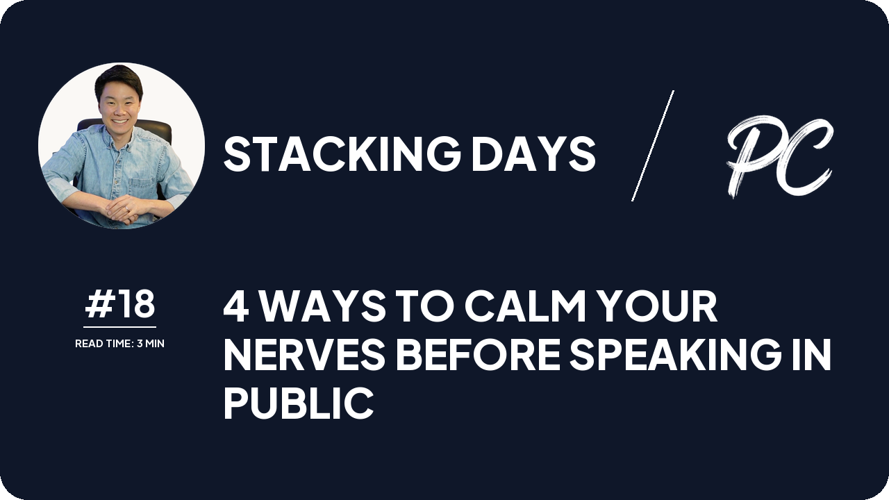 4 Ways To Calm Your Nerves Before Speaking In Public