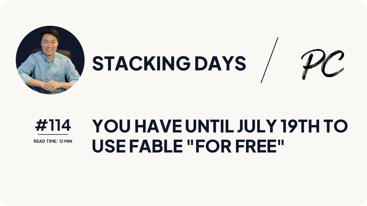 You Have Until July 19th To Use Fable "For Free"