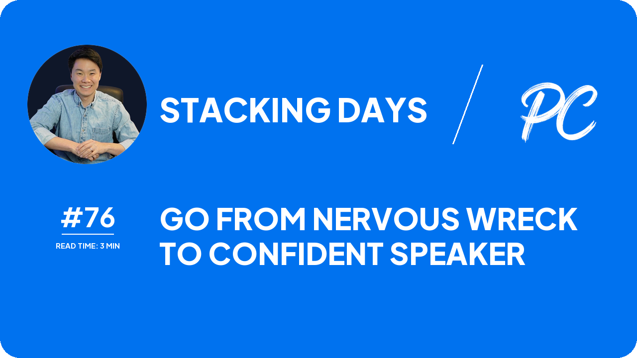 Go From Nervous Wreck To Confident Speaker