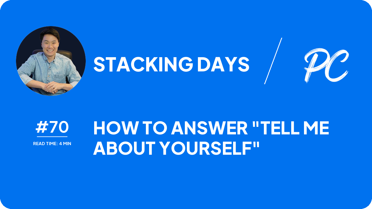 How To Answer "Tell Me About Yourself"