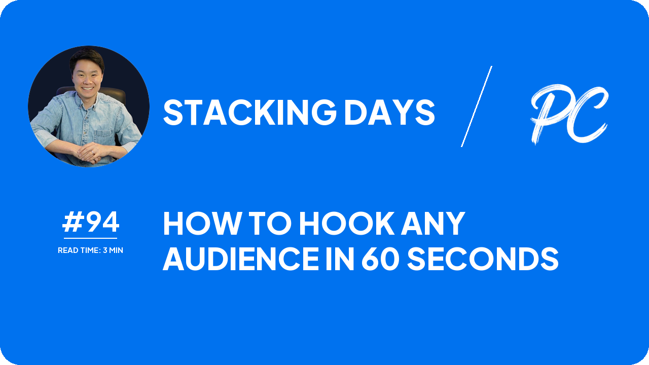 How to Hook Any Audience In 60 Seconds