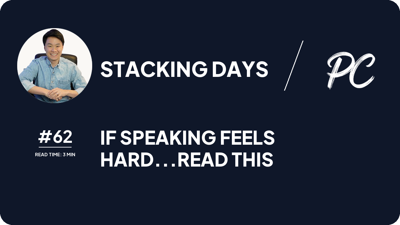 If Speaking Feels Hard...Read This