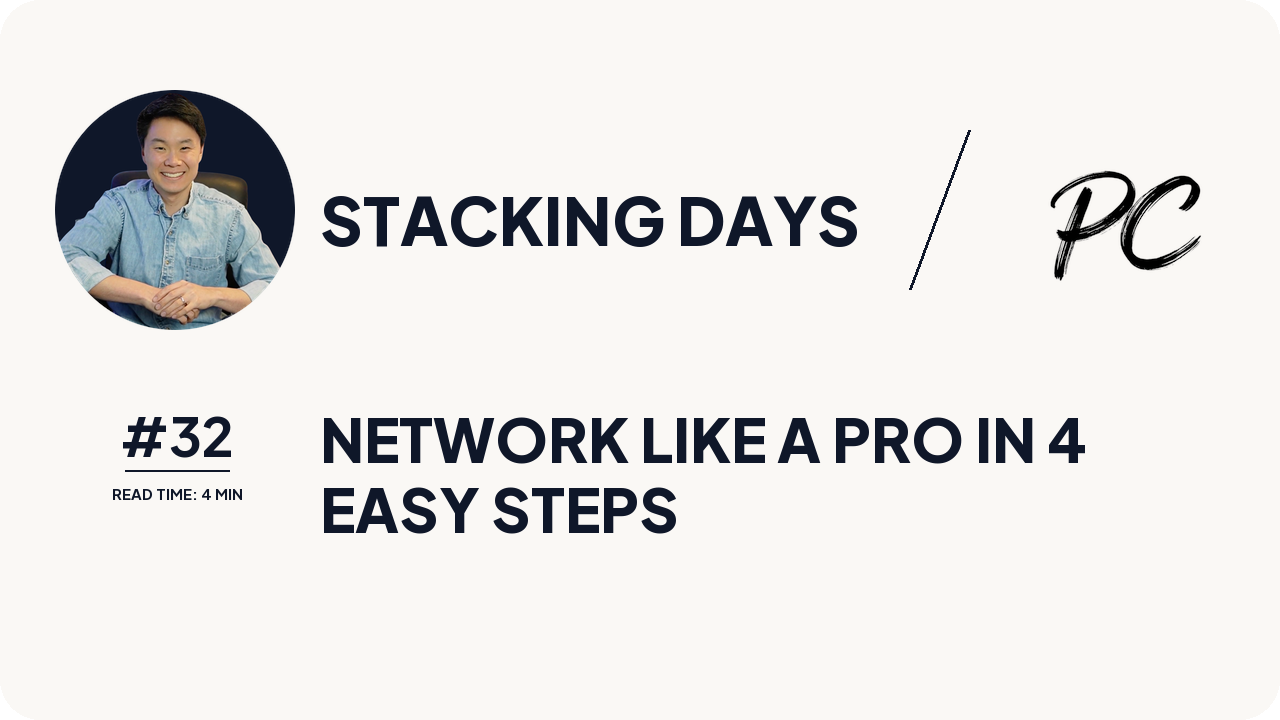 Network Like a Pro in 4 Easy Steps