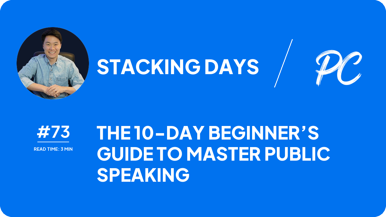 The 10-Day Beginner’s Guide To Master Public Speaking