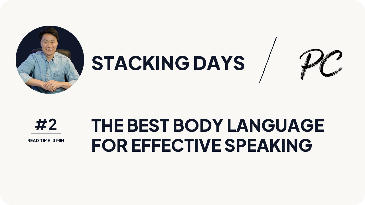 The Best Body Language For Effective Speaking