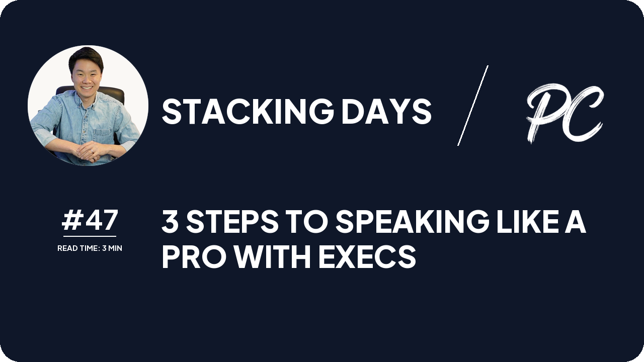 3 Steps To Speaking Like A Pro With Execs