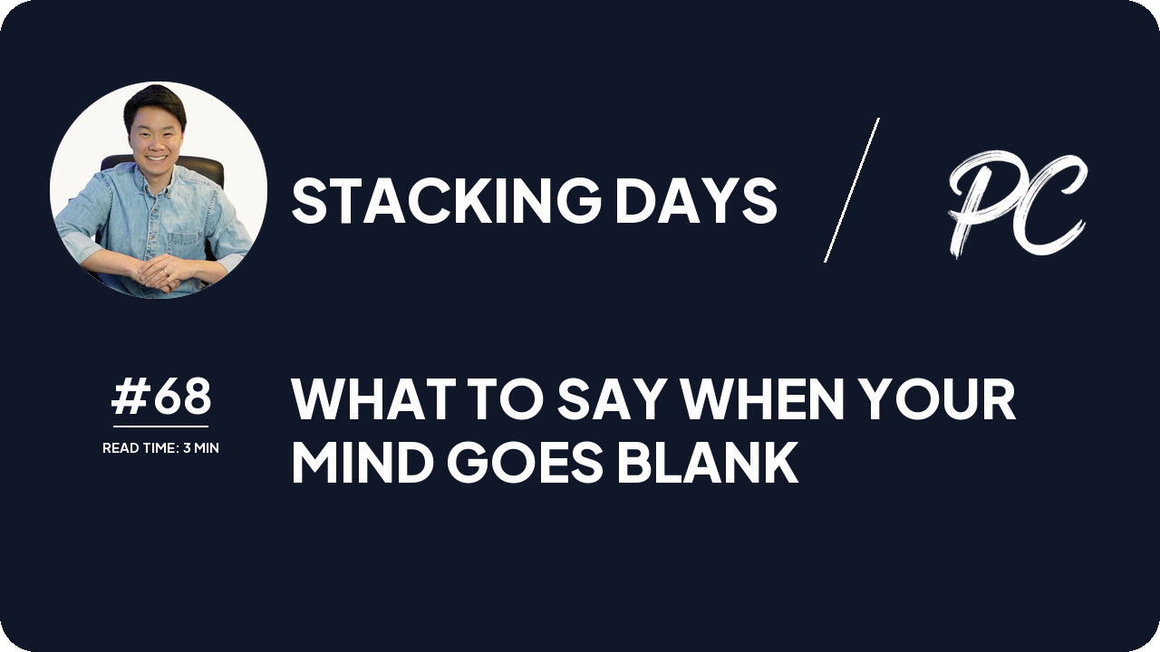 What To Say When Your Mind Goes Blank