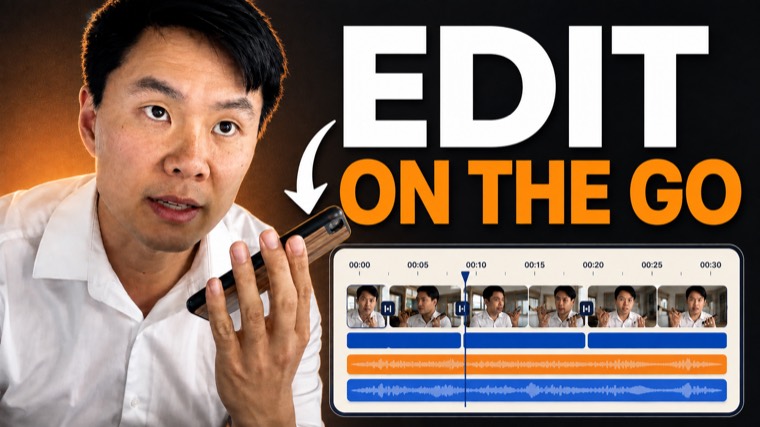 Editing videos from a phone