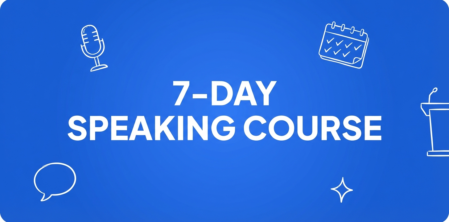 7-Day Speaking Course